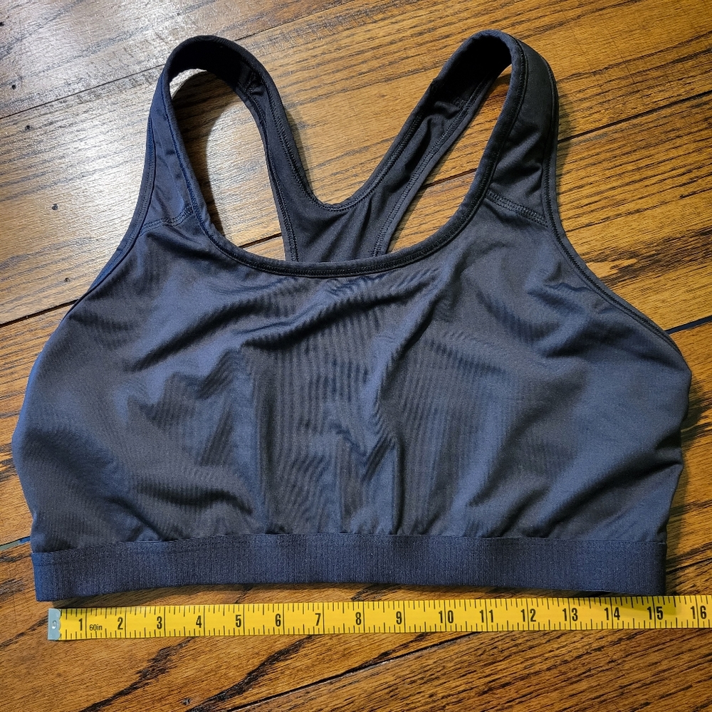 Used Black Avia Sport Workout Activewear Bra Top Size XXL Size 20